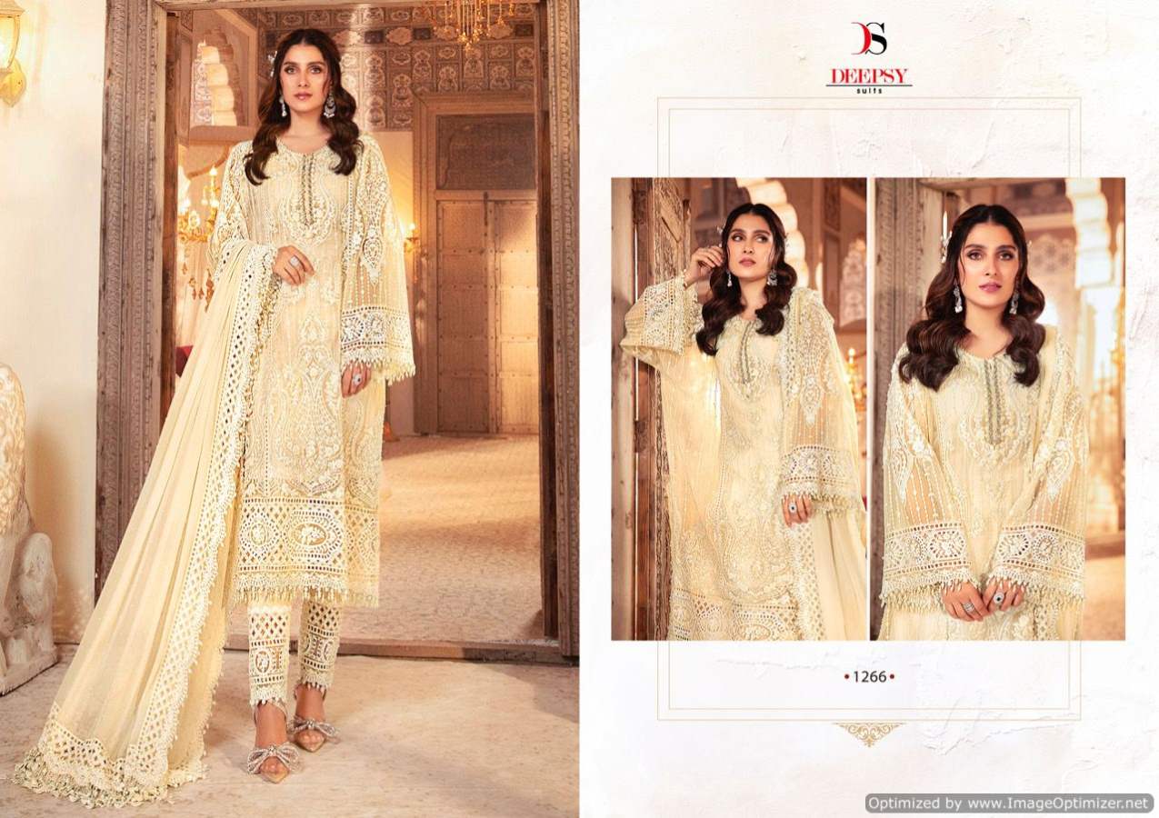 Deepsy Maria B Nx Embroidered 21 Georgette Wedding Wear Heavy Pakistani Salwar Kameez